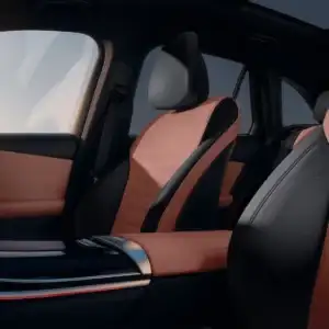 2026 Mercedes Benz GLC 300 SUV Sienna Brown and Black leather interior