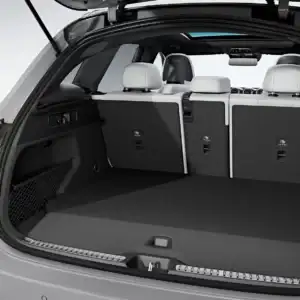 2026 Mercedes Benz LC 350e 4MATIC SUV rear cargo area