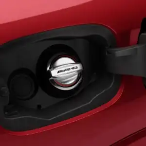2026 Mercedes Benz GLC SUV AMG GLC 43 MANUFAKTUR Patagonia Red fuel cap