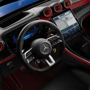 2026 Mercedes Benz GLC SUV AMG GLC 43 Performance steering wheel
