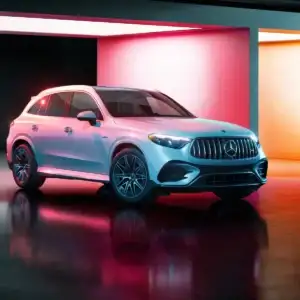 2026 Mercedes Benz GLC SUV AMG GLC 43 MANUFAKTUR Cirrus Silver Magno