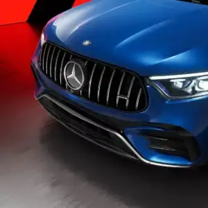 2026 Mercedes Benz GLC SUV AMG GLC 43 Starling Blue grille