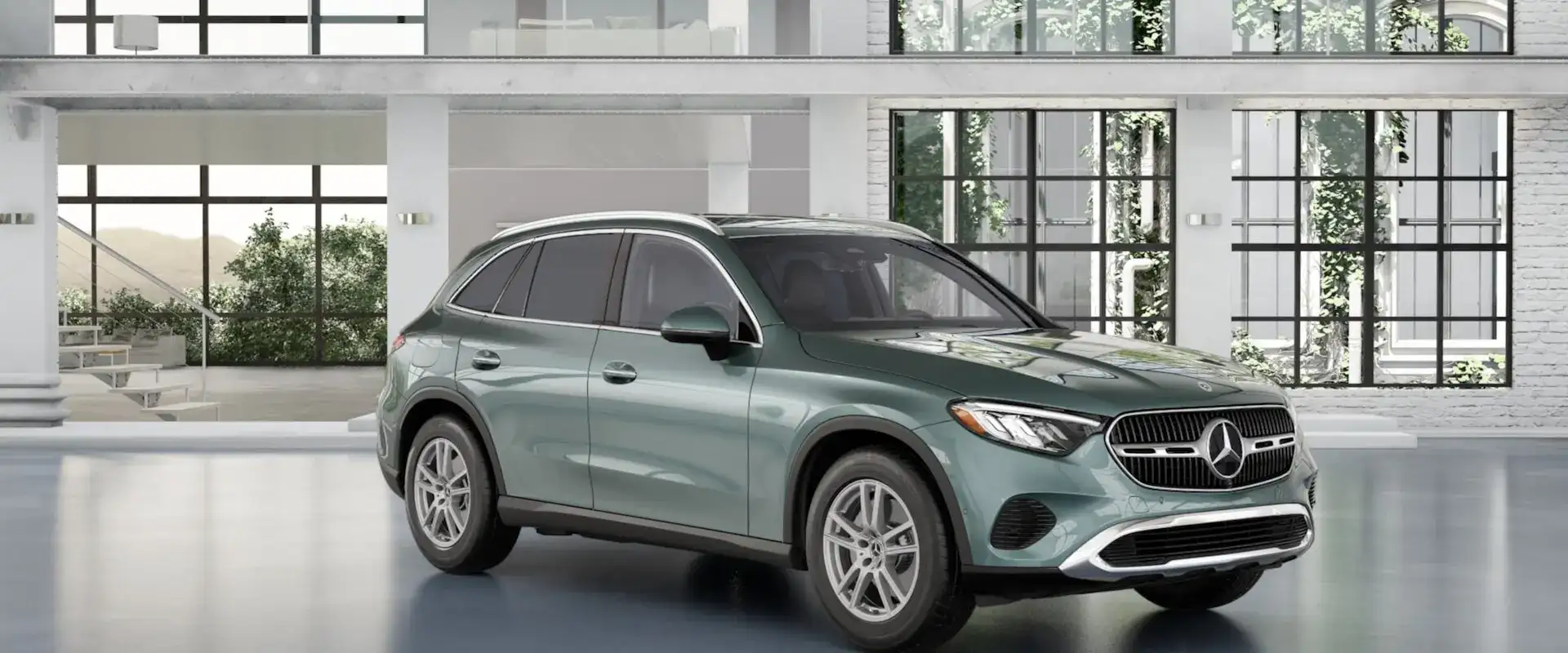 2026 Mercedes Benz GLC SUV Verde Silver metallic
