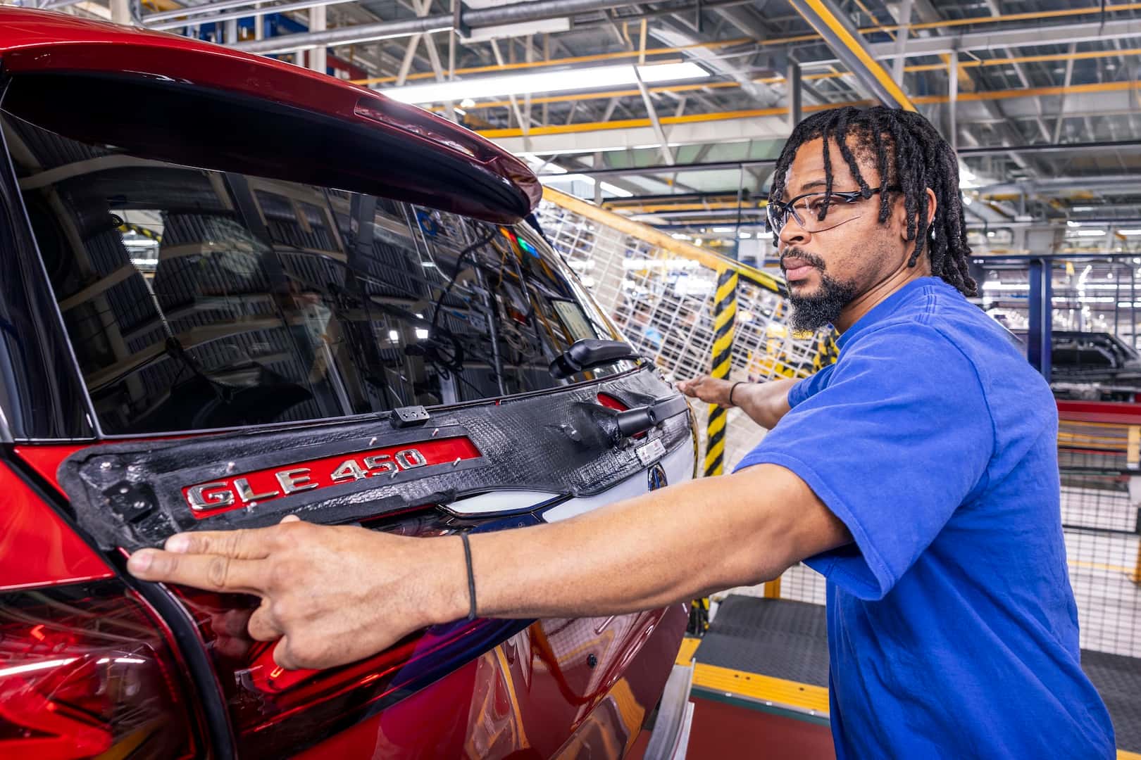Mercedes Benz GLE 450 Bade Placemant Production Tuscaloosa Alabama