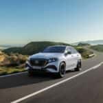 Mercedes-Benz GLE Coupe Front View on Road