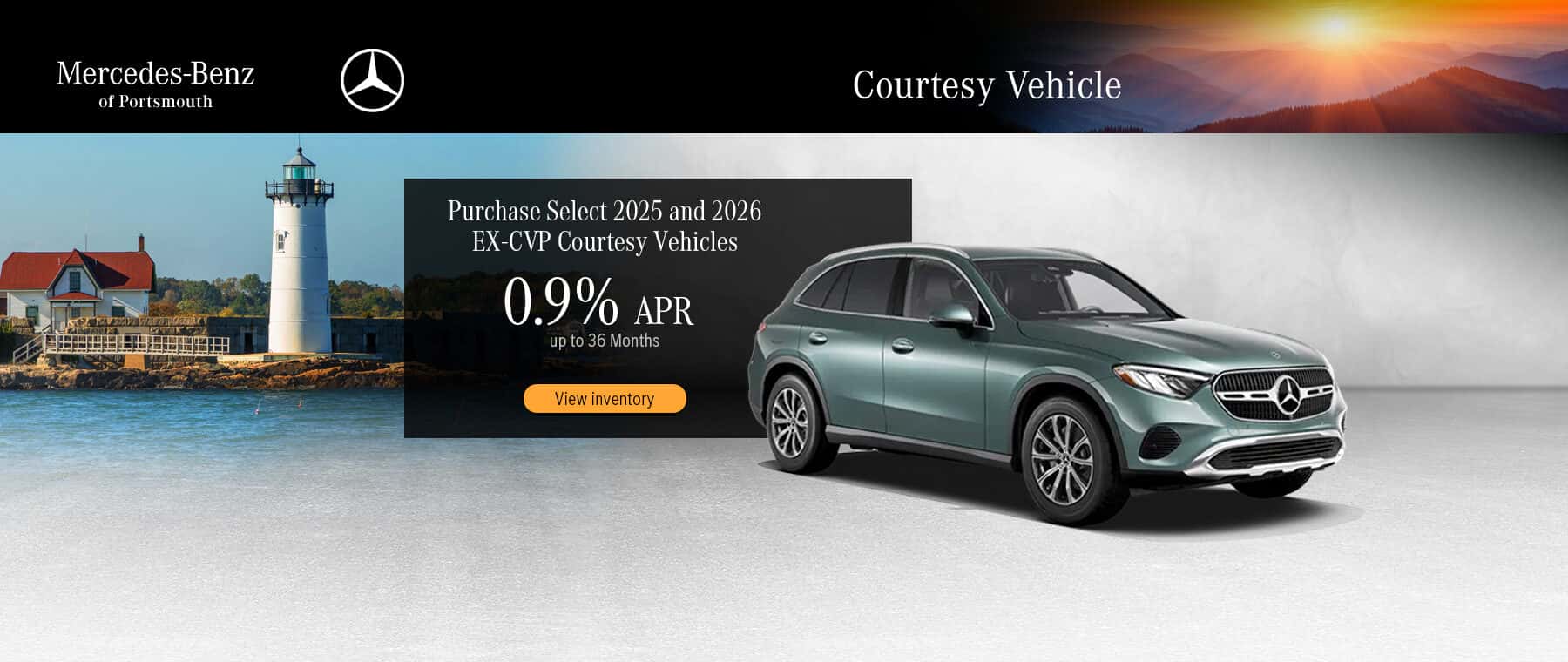 Purchase Select 2025 and 2026 EX-CVP Courtesy Vehicles 0.9% APR up to 36 Months