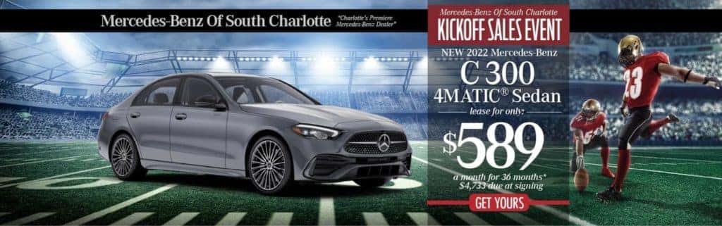 C-300 4Matic Sedan $589 for 36 months