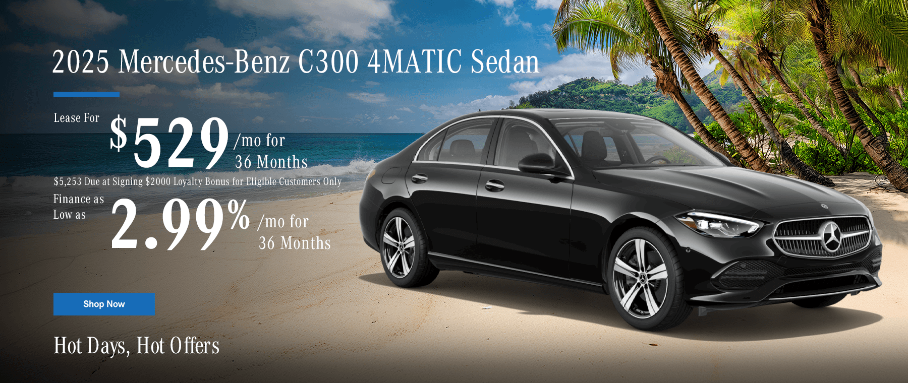 2025 Mercedes-Benz C300 4MATIC Sedan