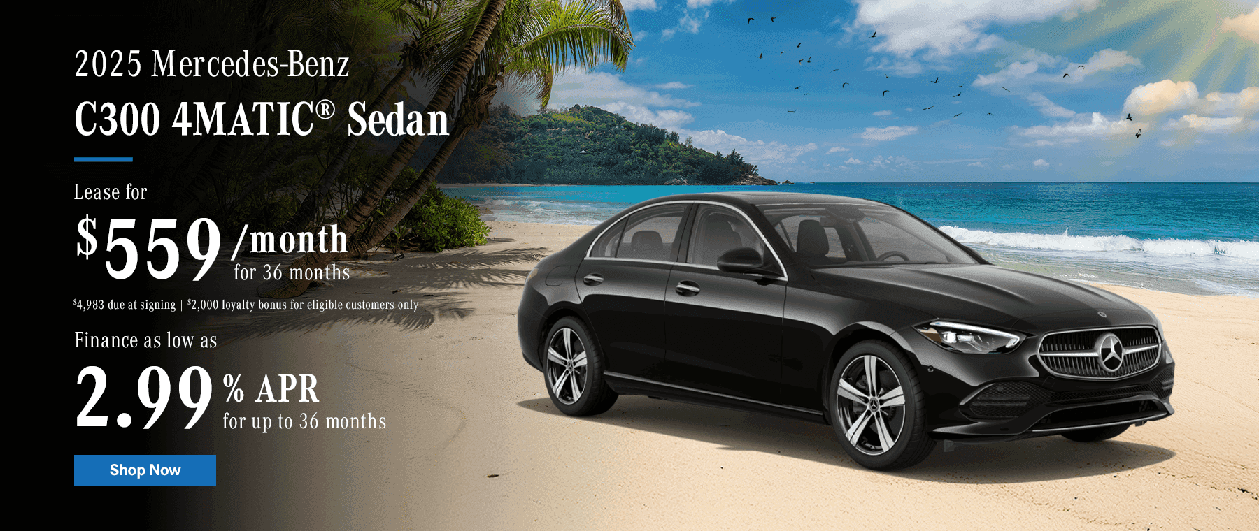 2025 Mercedes-Benz C300 4MATIC Sedan