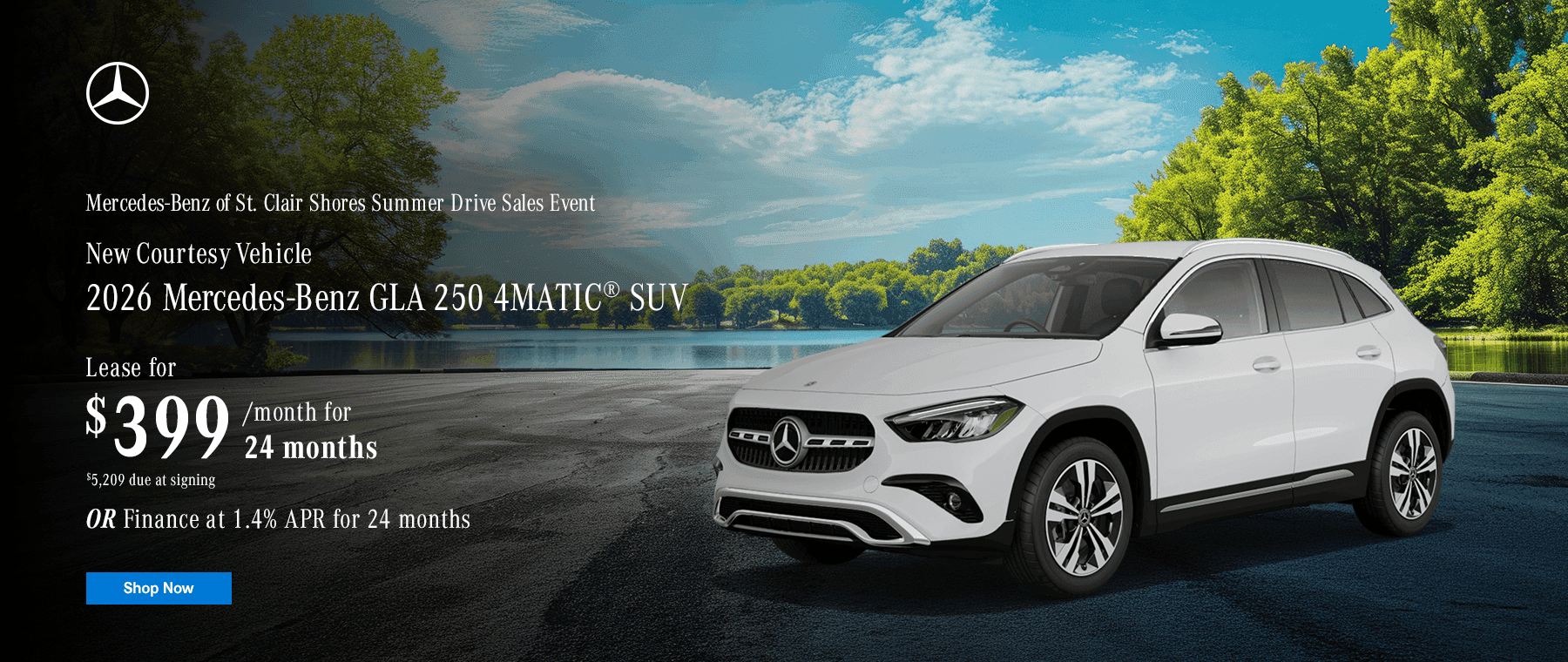 New Courtesy Vehicle 2026 Mercedes-Benz GLA 250 4MATIC® SUV