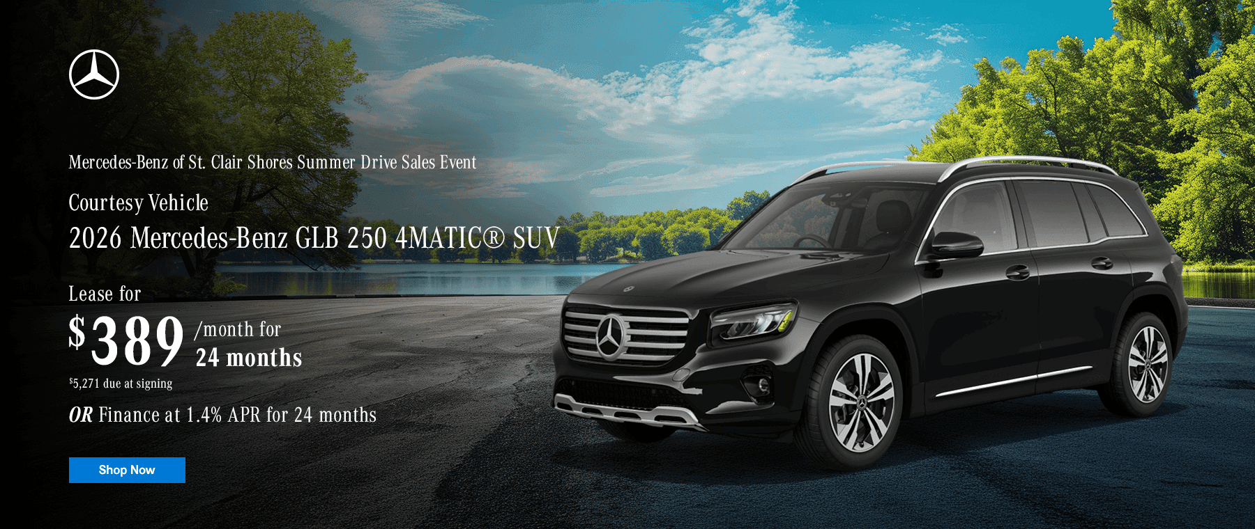 Courtesy Vehicle 2026 Mercedes-Benz GLB 250 4MATIC® SUV