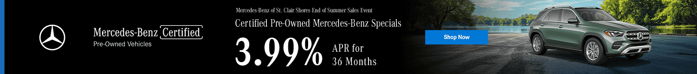 Certified Pre-Owned Mercedes-Benz Specials
