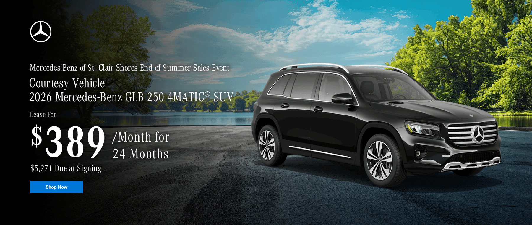 Courtesy Vehicle 2026 Mercedes-Benz GLB 250 4MATIC® SUV