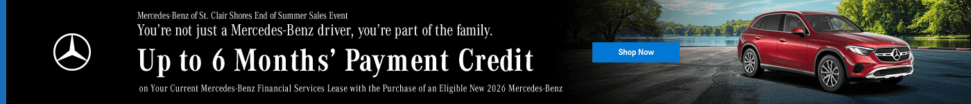 You’re not just a Mercedes-Benz driver, you’re part of the family.