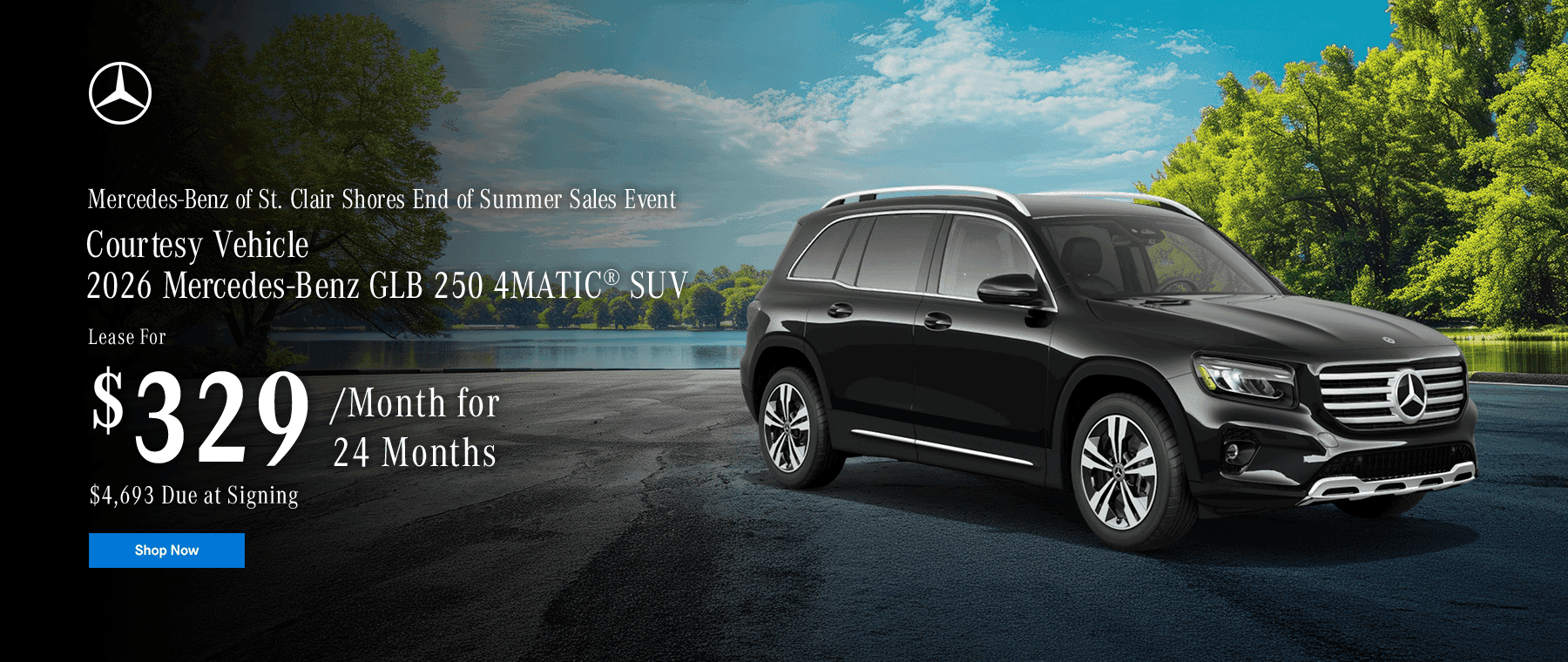 Courtesy Vehicle 2026 Mercedes-Benz GLB 250 4MATIC® SUV