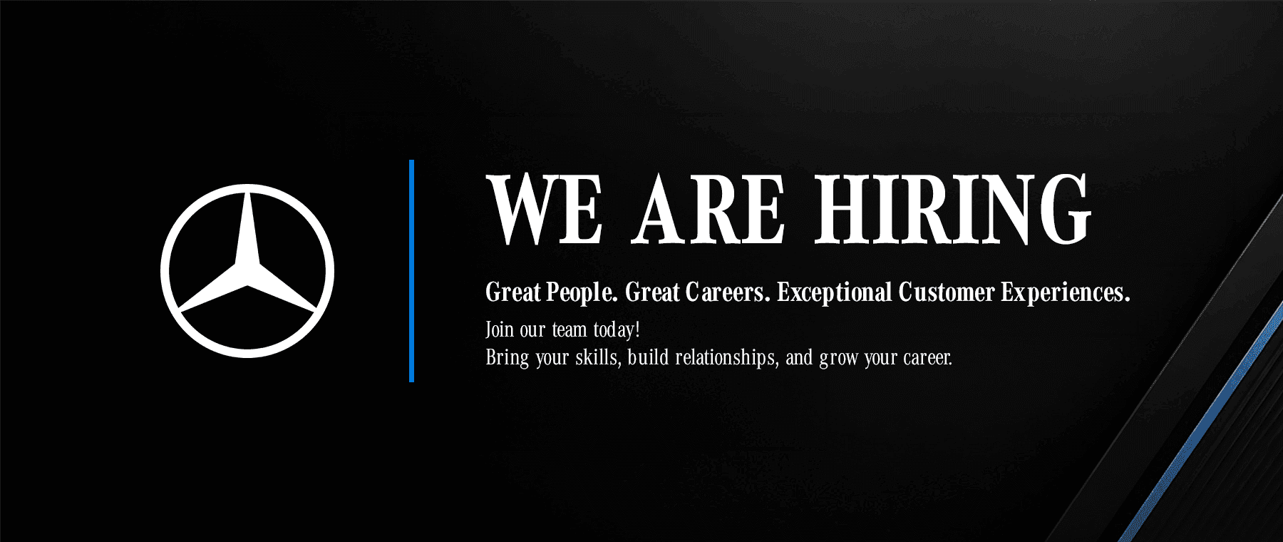 WE ARE HIRING