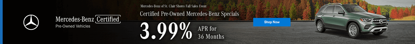 Certified Pre-Owned Mercedes-Benz Specials