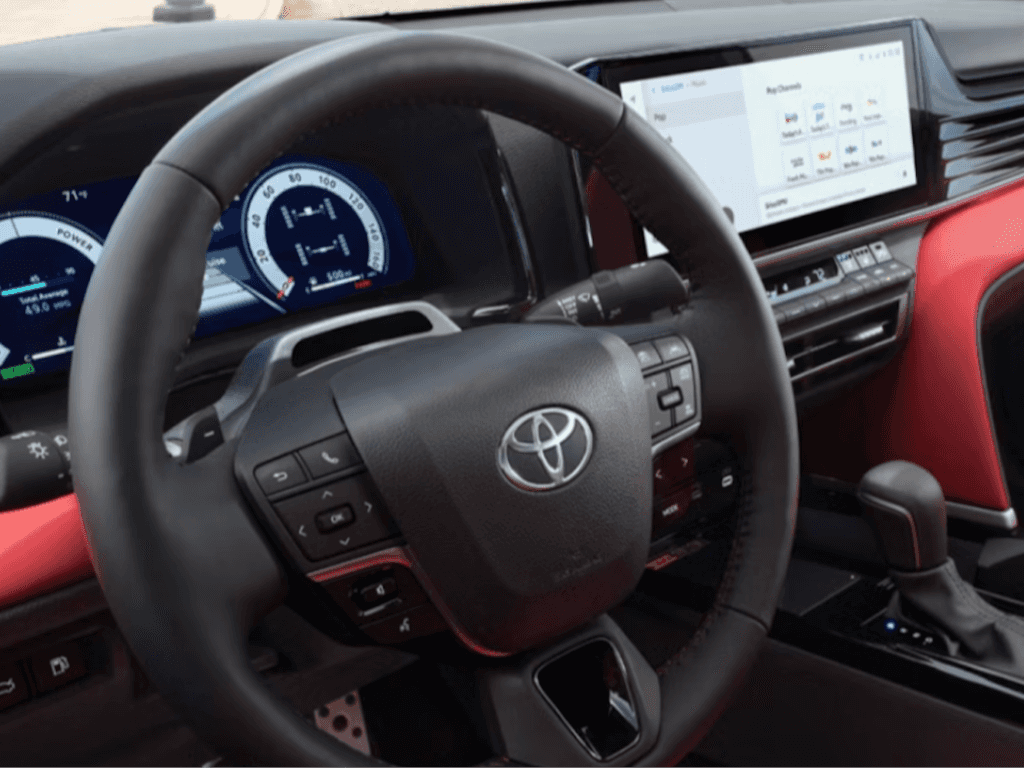 2025 Toyota Camry steering wheel