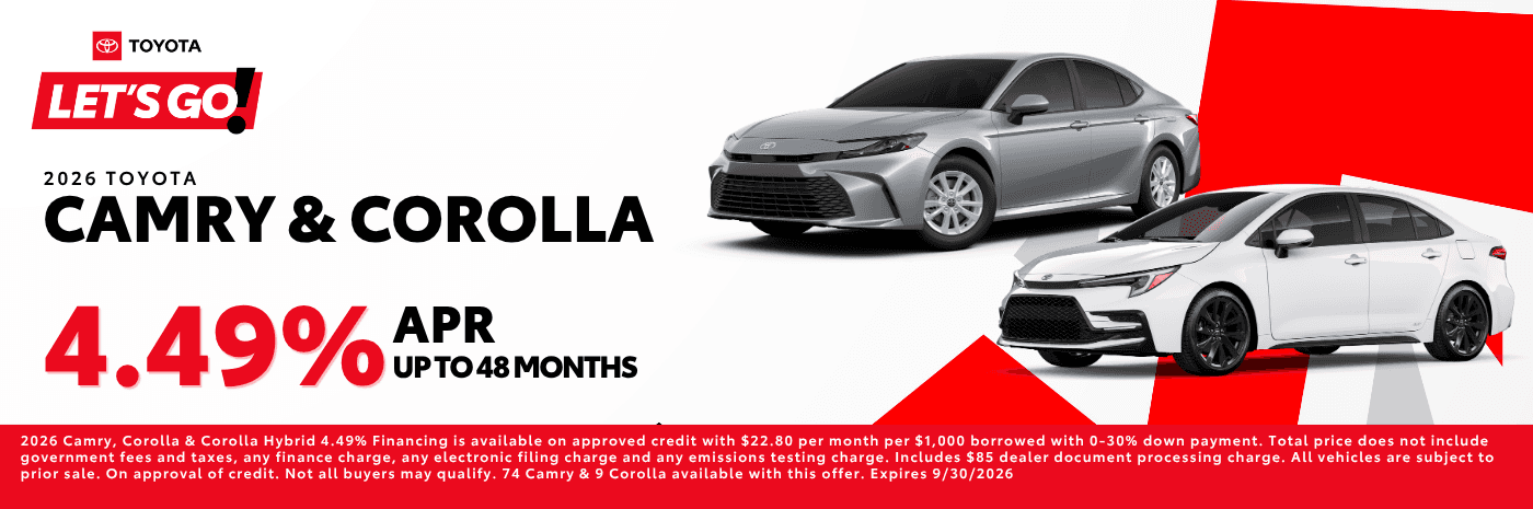 2026 Toyota Rav4 Hybrid APR Offer