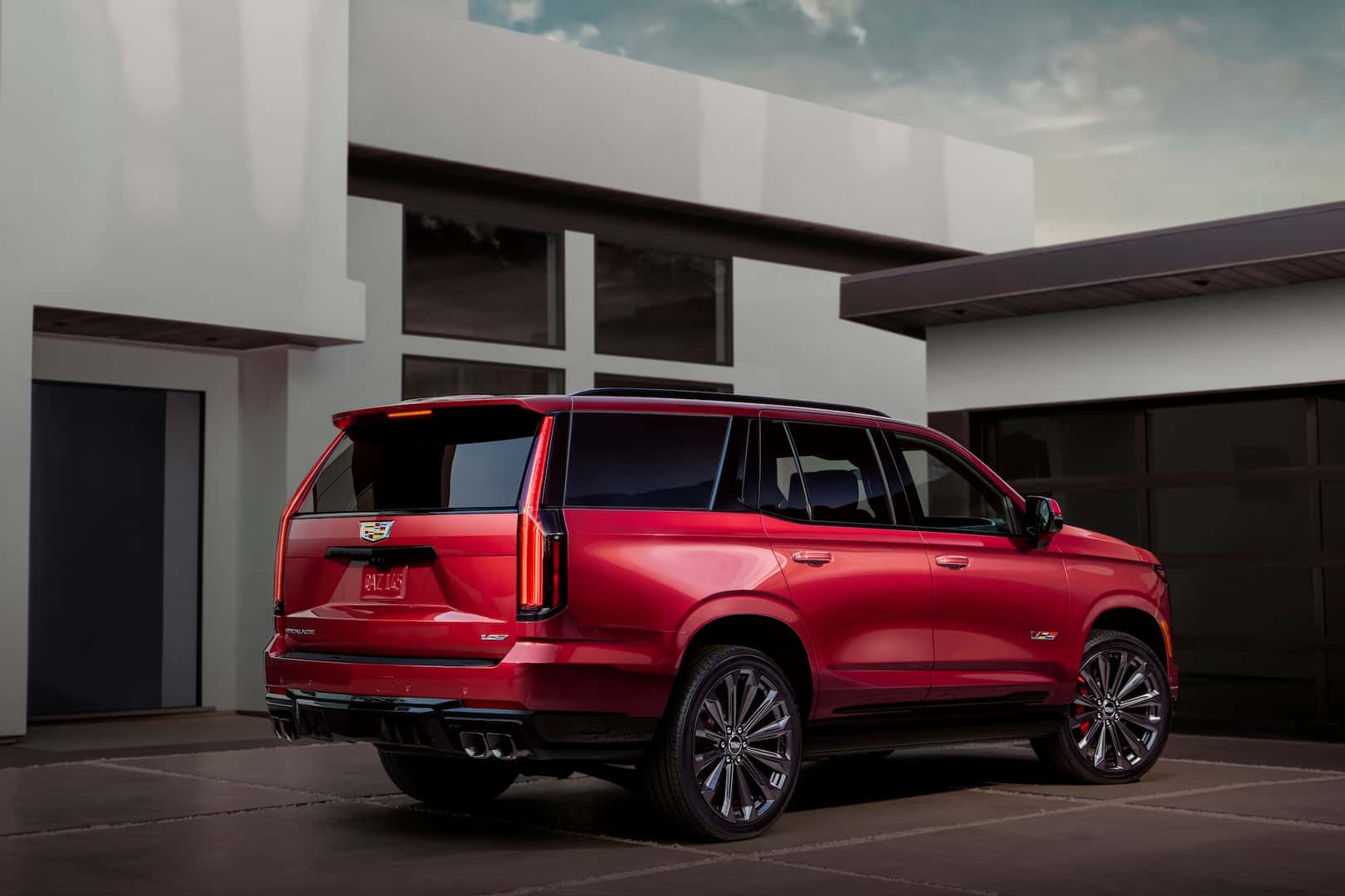 2025 Cadillac Escalade-V Rear Profile