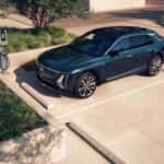 2026 Cadillac Lyriq Luxury Aerial Shot