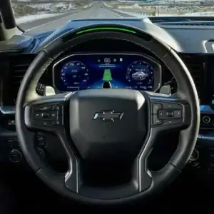 2026 Chevrolet Silverado 1500 Interior Featuring Super Cruise Driver Assistance System