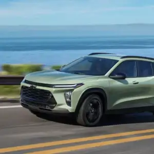 2026 Chevrolet Trac Cacti Green in motion