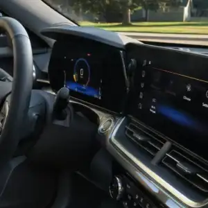 2026 Chevrolet Trax infotainment touchscreen and digital instrument cluster