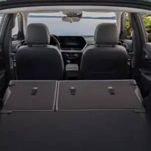 2026 Chevrolet Trax cargo space with split folding seats