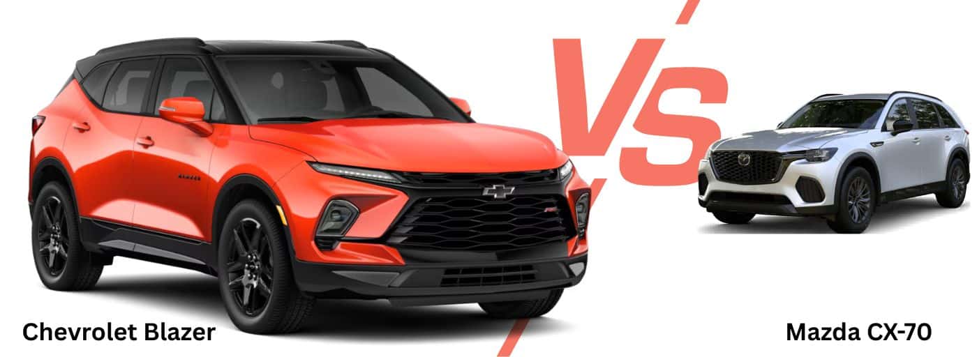 2026 Chevrolet Blazer vs Mazda CX 70