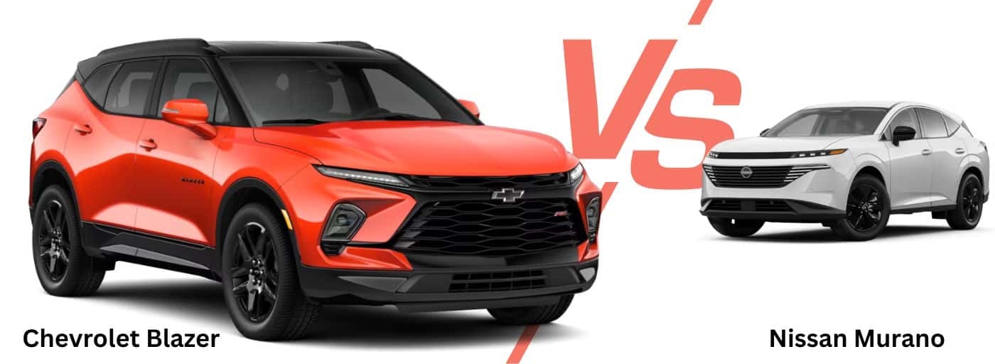 2026 Chevrolet Blazer vs Nissan Murano