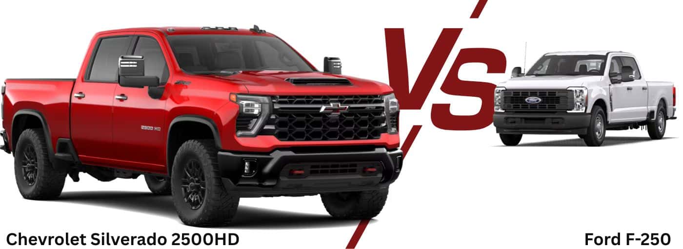 2026 Chevrolet Silverado 2500 HD vs Ford F 250