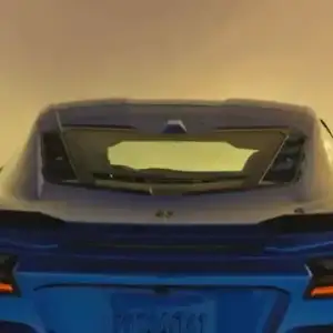 2026 Chevrolet Corvette E-Ray Rear with Taillights