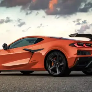 2026 Chevrolet Corvette Z06 Orange Driver's Side View