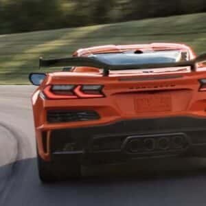 2026 Chevrolet Corvette Z06 Red Rear View
