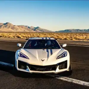 2026 Chevrolet Corvette Z06 Front View White