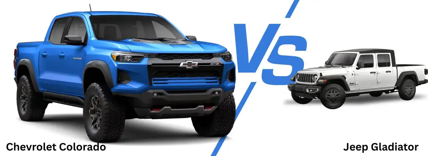 2026 Chevrolet Colorado vs Jeep Gladiator