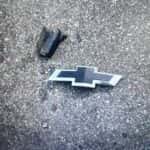 Chevrolet Badge on Street