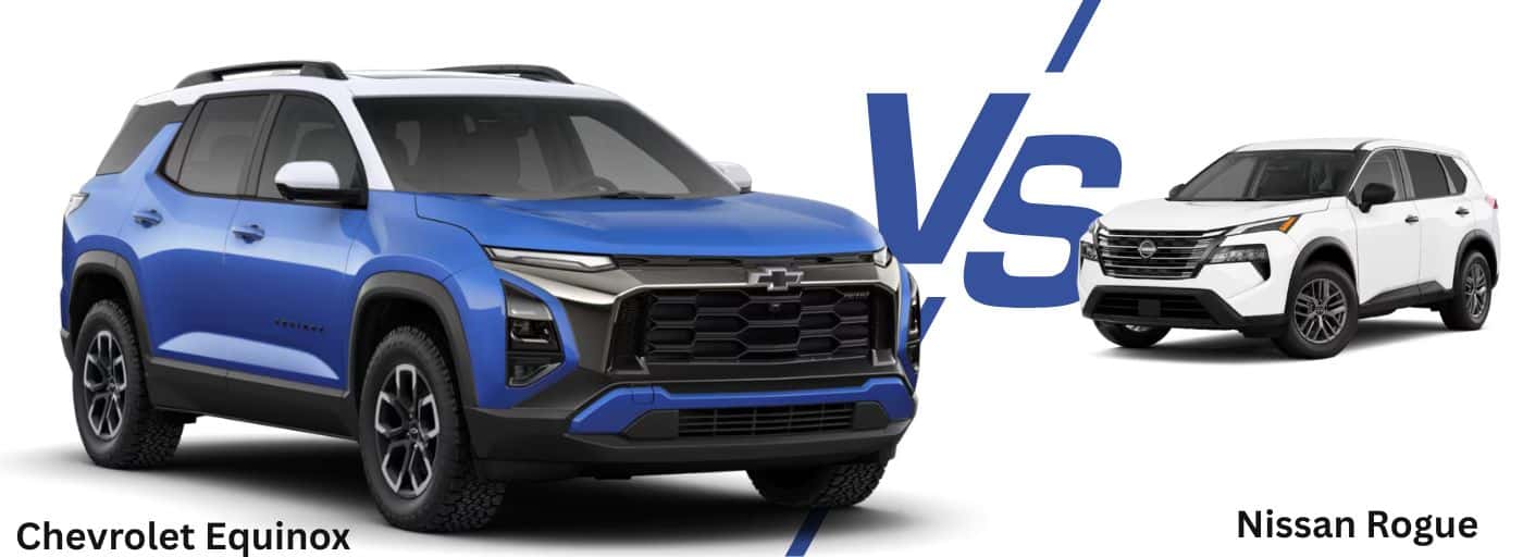 2026 Chevrolet Equinox vs Nissan Rogue