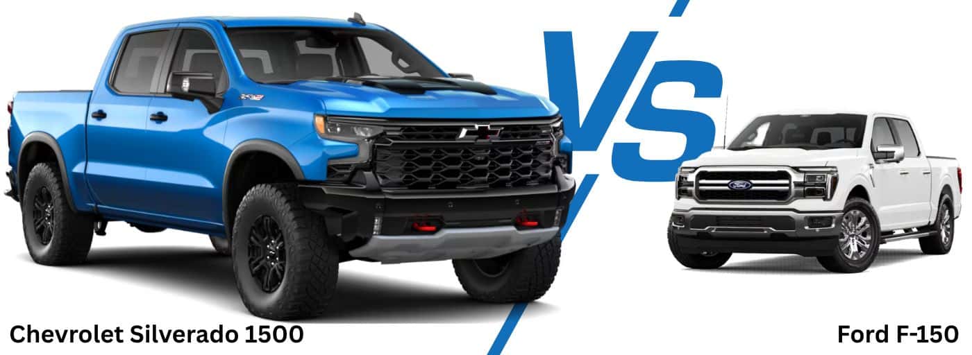 Chevrolet Silverado 1500 vs Ford F-150