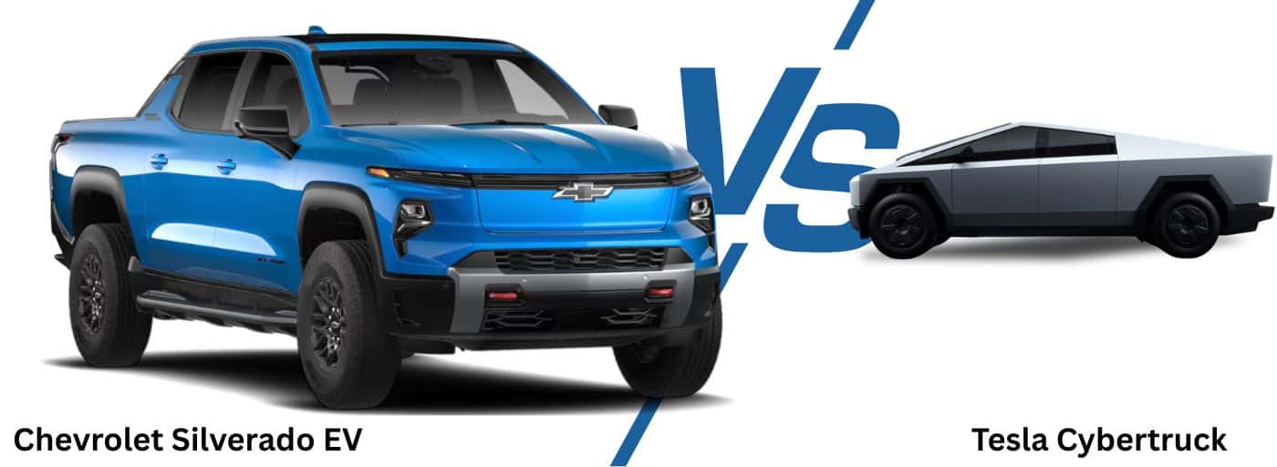 2026 Chevrolet Silverado EV vs Tesla Cybertruck