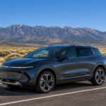 2026 Chevrolet Equinox EV in Carson City, Nevada with the Carson Range in the background