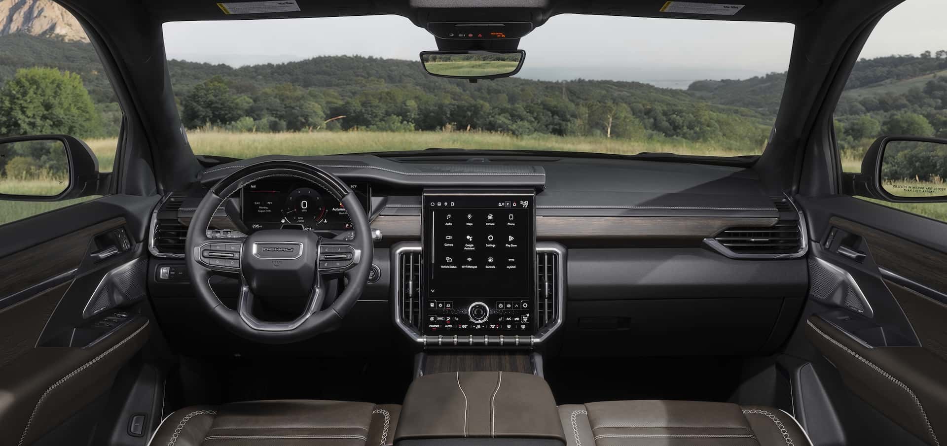 2026 GMC Acadia Denali Ultimate Interior Dash View