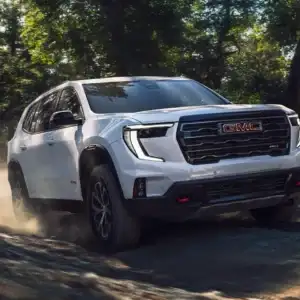 2026 GMC Acadia on Dirt Path