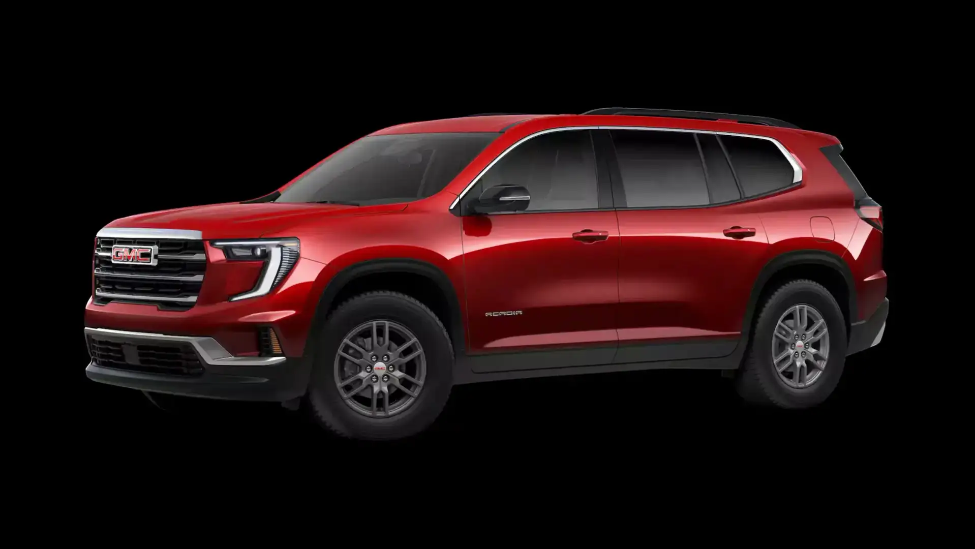 2026 GMC Acadia Volcanic Red Tintcoat