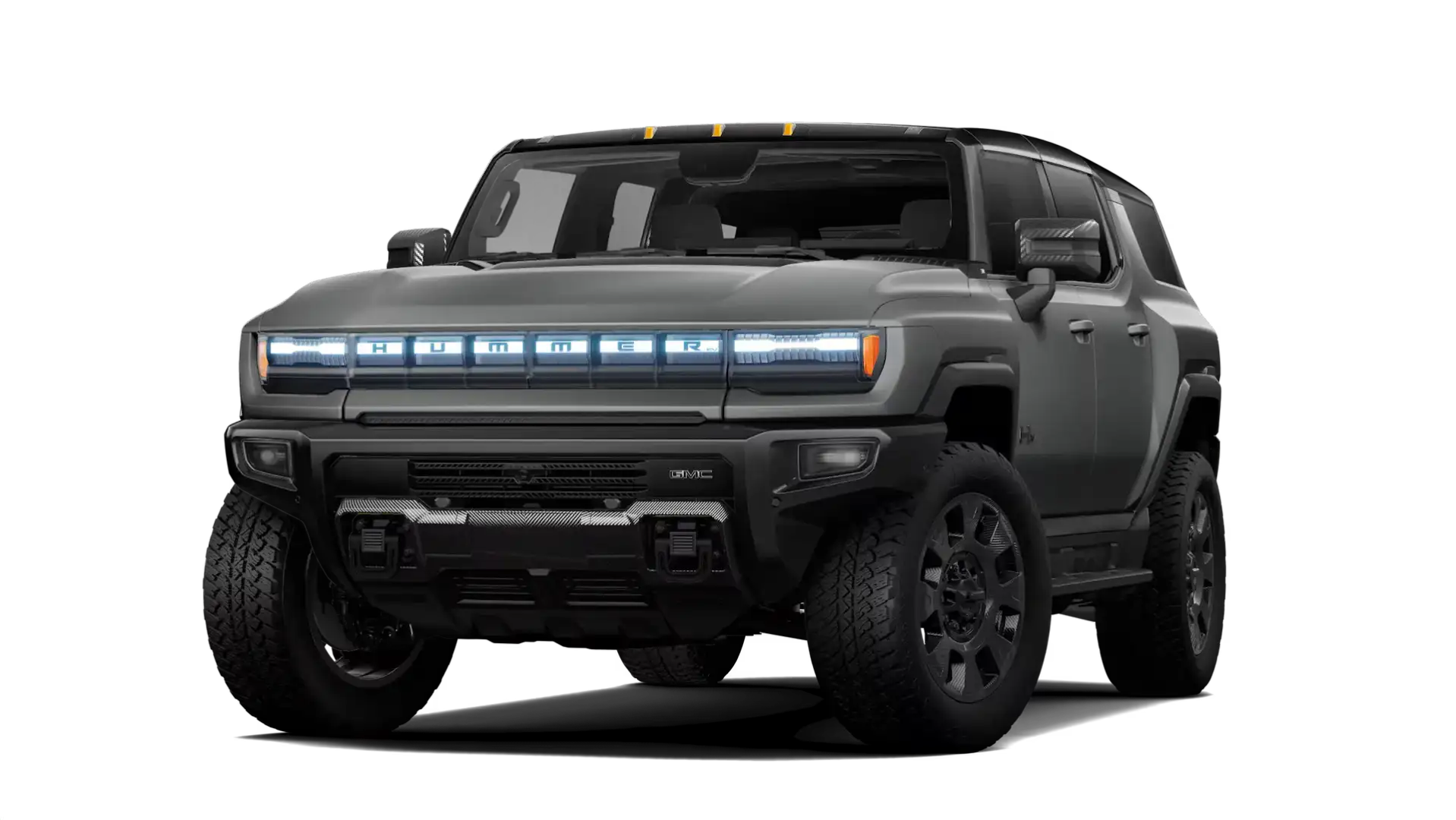2026 GMC Hummer EV SUV Magnus Gray Matte