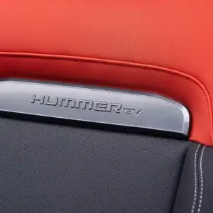 2026 GMC Hummer EV SUV Seat with Hummer EV Logo