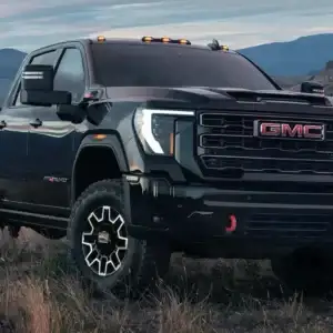 2026 GMC Sierra HD Front 3/4 Passenger Side View