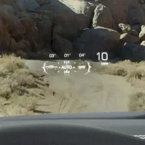 2026 GMC Sierra HD Head-Up Display