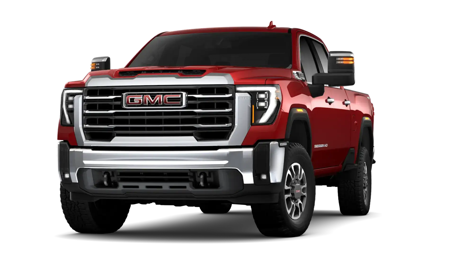 2026 GMC Sierra HD Volcanic Red Tintcoat